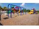 Vibrant community playground featuring swings, slides, and climbing structures for active children at 12358 Lavender Loop, Bradenton, FL 34212