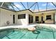 Outdoor living space showcasing a pool and patio with outdoor seating at 12358 Lavender Loop, Bradenton, FL 34212