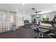 Well-equipped fitness center with weights, treadmills, and ample space at 1255 E Peppertree Dr # 507, Sarasota, FL 34242