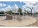 Community splash pad with interactive water features providing a fun and safe environment for children to play and cool off at 12755 Rainwashed Loop, Parrish, FL 34219