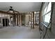 Open-concept living room has unfinished interior at 129 Pierson Ln, Sarasota, FL 34242