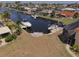 Waterfront canal community showcasing stunning water views, private boat docks, and boat lifts at 135 Gulfview Rd, Punta Gorda, FL 33950