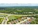 Aerial view of the community with easy access to the highway and nearby lakes at 13819 American Prairie Pl, Bradenton, FL 34211