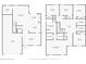 Detailed first-floor layout showing bedrooms, kitchen, living room and other rooms at 1721 Palm Warbler Ln, Ruskin, FL 33570