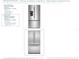 Modern stainless steel refrigerator with a spacious interior and advanced features for optimal food storage at 17723 Palmiste Dr, Bradenton, FL 34202