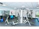 Well-equipped fitness center featuring various weight machines and exercise equipment at 2045 Gulf Of Mexico Dr # M1-514, Longboat Key, FL 34228