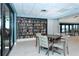 This inviting library offers a quiet reading space, complete with a large bookshelf and natural lighting at 2045 Gulf Of Mexico Dr # M1-514, Longboat Key, FL 34228