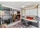 Cozy screened porch featuring an indoor/outdoor feel, overlooking the home's backyard at 2306 63Rd W St # 40, Bradenton, FL 34209