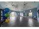 Community yoga studio with mats and a wall mirror at 2625 Star Apple Way, Sarasota, FL 34240