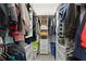 Walk-in closet with shelving and plenty of room for storage at 318 39Th Ne St, Bradenton, FL 34208