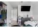 Spacious bedroom with a view from window and closet for storage at 3411 15Th E St, Ellenton, FL 34222