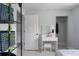 Bright bedroom with built-in vanity and closet for extra storage at 3411 15Th E St, Ellenton, FL 34222