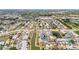 Scenic aerial view of the community, with lakes enhancing the landscape at 3901 41St W St, Bradenton, FL 34205