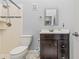 Nicely updated bathroom featuring a shower and vanity at 3901 41St W St, Bradenton, FL 34205