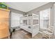 Bedroom featuring a bunk bed, desk, and windows allowing for plenty of natural light at 3901 41St W St, Bradenton, FL 34205