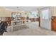 Open dining area with tile floors at 407 63Rd St, Holmes Beach, FL 34217