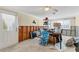 An interior space showing the walls in need of repair, ready for your imagination at 407 63Rd St, Holmes Beach, FL 34217