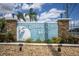 Entrance sign for Braden River Lakes community featuring stone accents and landscaping at 613 E 49Th E St, Bradenton, FL 34208
