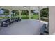 A covered picnic area with tables offers scenic water views from every seat at 613 E 49Th E St, Bradenton, FL 34208