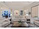 Inviting living room with comfortable seating, elegant decor, and access to other areas at 6808 Belmont Ct, Lakewood Ranch, FL 34202