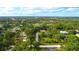 Expansive aerial view of a serene, tree-lined neighborhood with well-maintained homes and lush greenery at 950 Trotter St, Nokomis, FL 34275