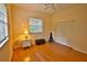 Bedroom offers ample natural light, spacious closet, and neutral color palette at 950 Trotter St, Nokomis, FL 34275