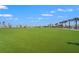 Expansive community green provides space for outdoor activities and events, enhancing the community's appeal at 1182 Blue Shell Loop, Sarasota, FL 34240