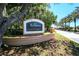 Entrance sign for River Wilderness Golf and Country Club, a deed restricted community at 12175 Maple Ridge Dr, Parrish, FL 34219