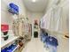 Organized walk-in closet with ample shelving and hanging space for clothes and accessories at 12175 Maple Ridge Dr, Parrish, FL 34219