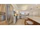 Modern kitchen with stainless steel appliances and plenty of counter space at 1465 Gulf Of Mexico Dr # 502, Longboat Key, FL 34228