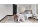 Bedroom with stylish decor, neutral colors, and a comfortable bed at 17122 Ranchside Pl, Bradenton, FL 34211