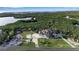 Expansive home boasts stunning ocean views, verdant landscapes, and a private driveway at 2400 Miguel Bay Dr, Terra Ceia, FL 34250