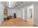 Finished basement area with tile flooring, offering additional living space or storage at 2400 Miguel Bay Dr, Terra Ceia, FL 34250