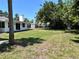 Backyard view showcasing a spacious green area perfect for recreation and relaxation at 2720 12Th Ave W, Bradenton, FL 34205