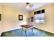Bedroom with carpet, ceiling fan, and window at 2901 Little Country Rd, Parrish, FL 34219