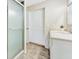 Bathroom featuring a vanity and walk in shower at 3585 Brooklyn Ave, Port Charlotte, FL 33952