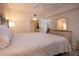 Inviting main bedroom with a walk-in closet and peaceful ambiance at 3745 Almeria Ave # 7S, Sarasota, FL 34239