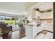 Cozy kitchen and living room area at 3820 Ironwood Ln # 104-I, Bradenton, FL 34209