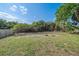 The large backyard is waiting for your personal touch at 400 E Baffin Dr, Venice, FL 34293