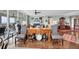 Bright living room with hardwood floors, decorative furnishings and art, creating a unique and inviting space at 401 N Point Rd # 504, Osprey, FL 34229