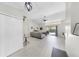 Bright living space with tile floors, vaulted ceilings, and access to the backyard at 4637 31St E Ct, Bradenton, FL 34203