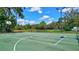 Well-maintained community basketball court offering recreational space and fitness activities for residents at 5285 Far Oak Cir, Sarasota, FL 34238