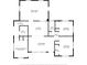 Layout of the home with the relationship between the primary bedroom, living room, and kitchen at 5705 23Rd W St, Bradenton, FL 34207