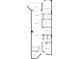 Detailed floorplan showcasing the layout, including the living room, kitchen, bedrooms, and bathrooms at 610 Riviera Dunes Way # 503, Palmetto, FL 34221
