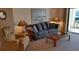 Comfortable living room with plush seating and outdoor view at 6300 Flotilla Dr # 108, Holmes Beach, FL 34217