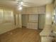 Main bedroom features a ceiling fan, built in storage, and lots of natural light at 845 S Green Cir, Venice, FL 34285