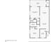 Detailed floor plan highlighting the layout of the primary bedroom, living spaces, kitchen, and bathrooms in the house at 9200 Midnight Pass Rd # 30, Sarasota, FL 34242