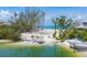 Private boat dock and pristine beach access at 9200 Midnight Pass Rd # 30, Sarasota, FL 34242