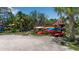 Organized kayak storage racks provide a convenient place to store watercraft near the launch area at 932 Mangrove Edge Ct, Bradenton, FL 34208