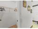 Walk-in closet with simple storage, ready to be organized to suit the next owner's needs at 1304 Alton Rd, Port Charlotte, FL 33952